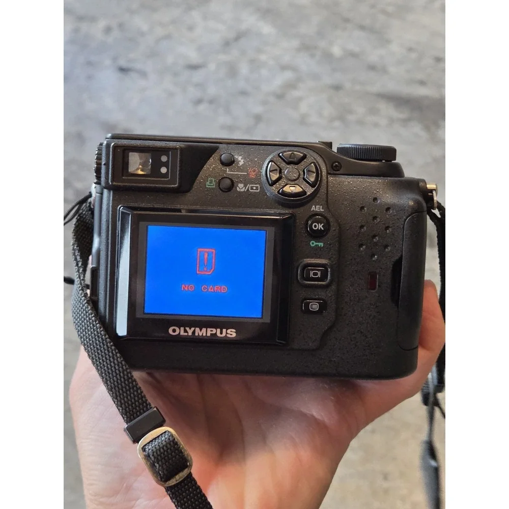 Olympus CAMEDIA C-3040 Zoom 3.3MP Digital Camera - Black